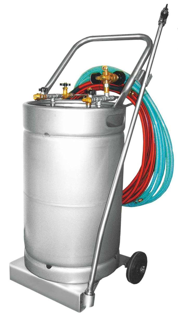 Schaumgerät mit Druckbehälter (Edelstahl) | 24 l | M106024650