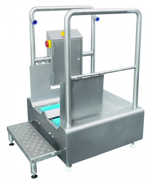 Durchlauf Sohlenreinigungsmaschine